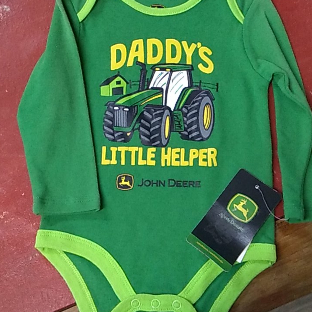 John Deere bodysuit